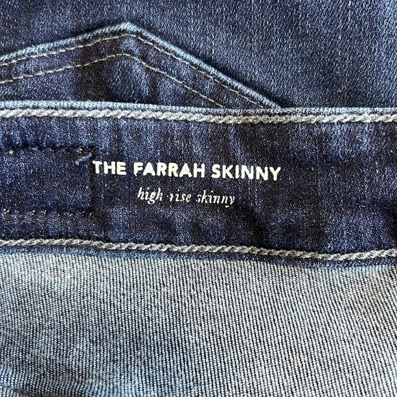 AG Adriano Goldschmied Farrah Skinny High Rise Skinny Sz 29 - Picture 11 of 12